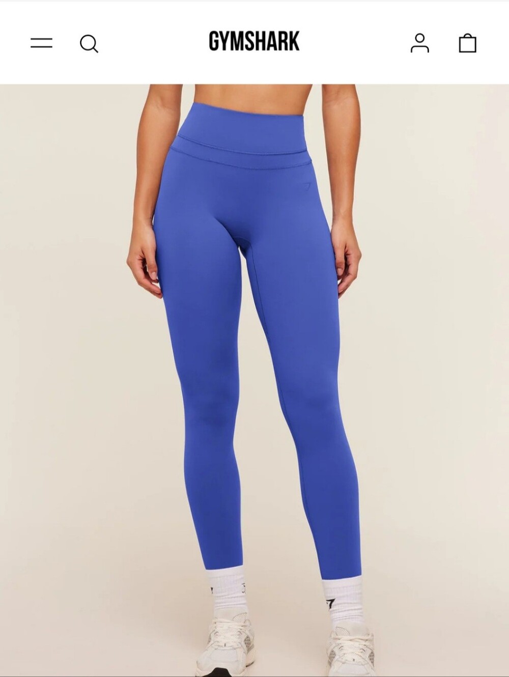Gymshark Whitney Tall Legging - Force Blue